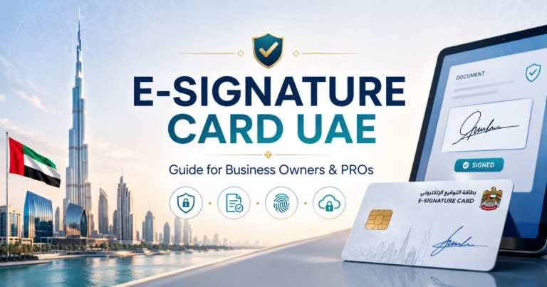 E-Signature Card UAE