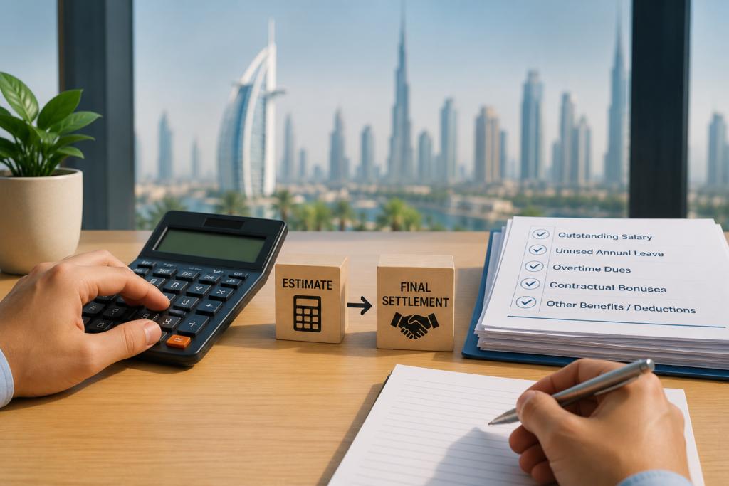 Difference Between Estimate and Final Settlement