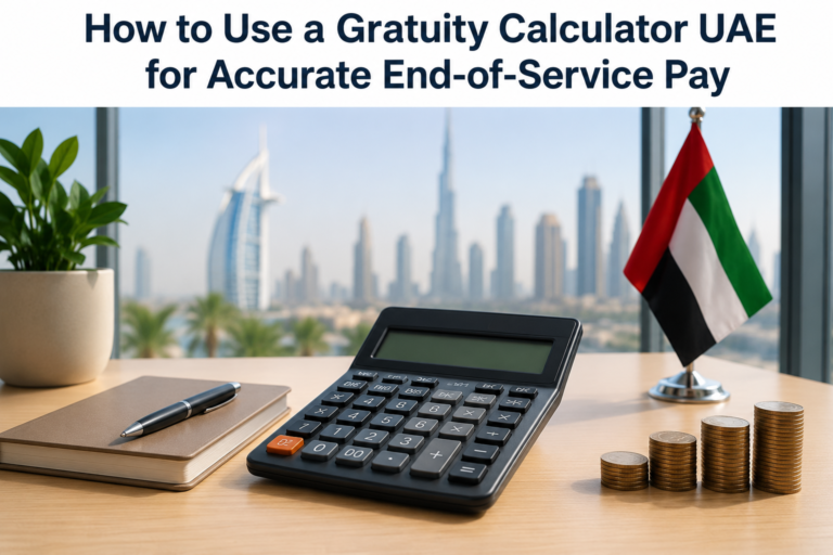 How to Use a Gratuity Calculator UAE for Accurate End-of-Service Pay?